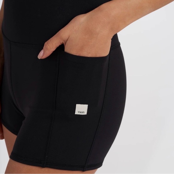 VUORI Studio Romper Black - Picture 3 of 9